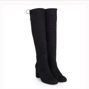 Sam Edelman Knee High Black Boots Size 6M